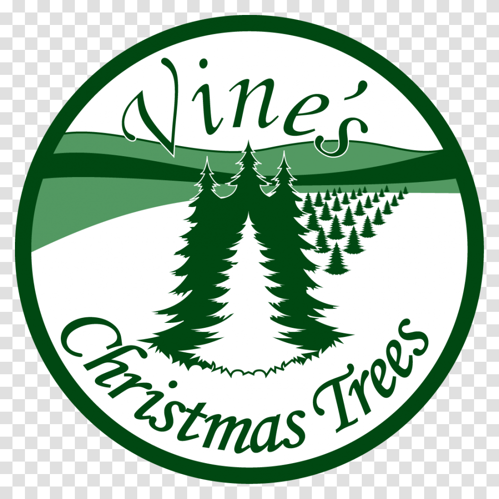 Vineyard Vines Christmas Logo Circle, Label, Vegetation, Plant Transparent Png