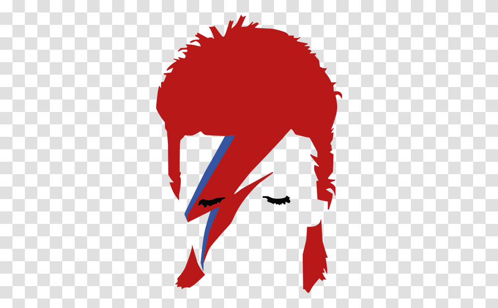 Vinilo David Bowie Ziggy, Bird, Animal, Plant Transparent Png