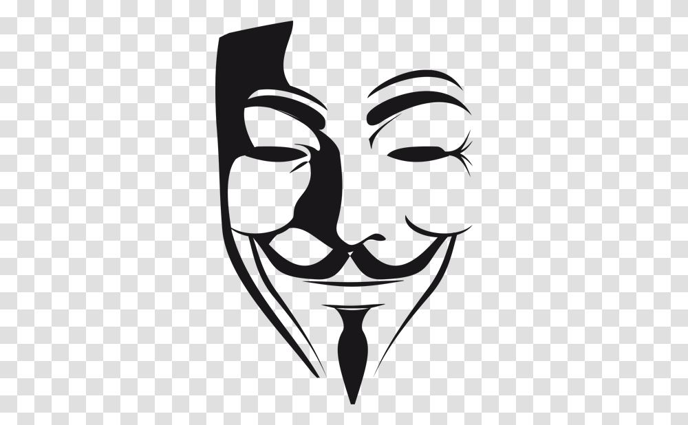 Vinilo Mascara V De Vendetta Projetos Para, Apparel, Sleeve Transparent Png