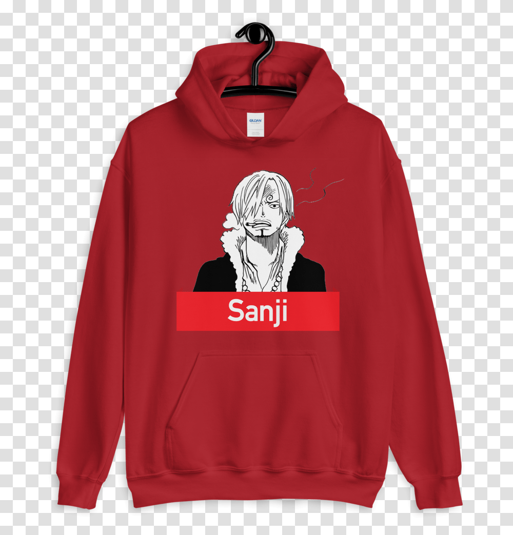 Vinsmoke Sanji X Supreme Hoodie Hoodie, Clothing, Apparel, Sweatshirt, Sweater Transparent Png