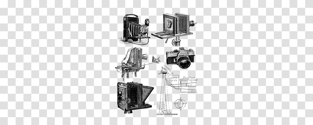 Vintage Technology, Machine, Electronics, Camera Transparent Png