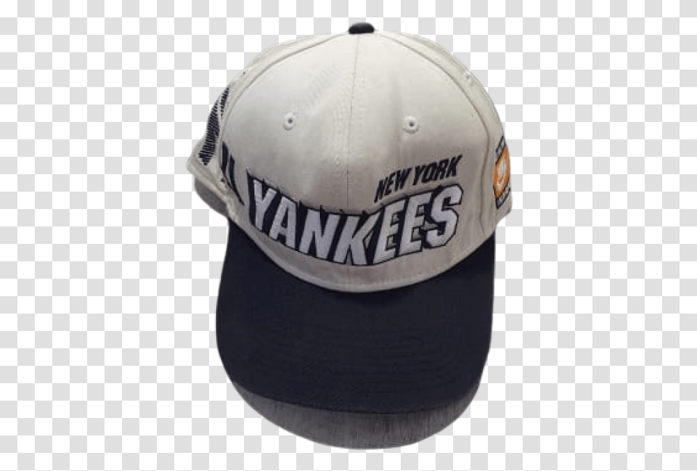 Vintage 1990 Mlb New York Yankees Snap Back Hat, Apparel, Baseball Cap, Helmet Transparent Png