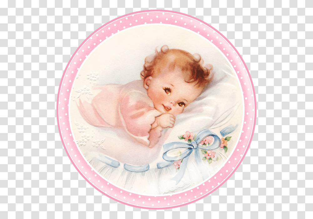Vintage Baby Girl Clipart, Porcelain, Pottery, Person, Human Transparent Png