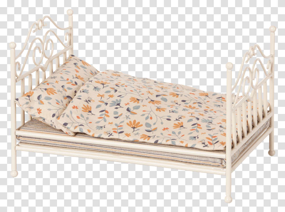 Vintage Bed Micro Bed Frame, Furniture, Crib, Mattress Transparent Png