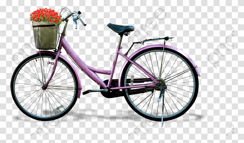 Vintage Bike Clipart Bicicleta Vintage, Wheel, Machine, Bicycle, Vehicle Transparent Png