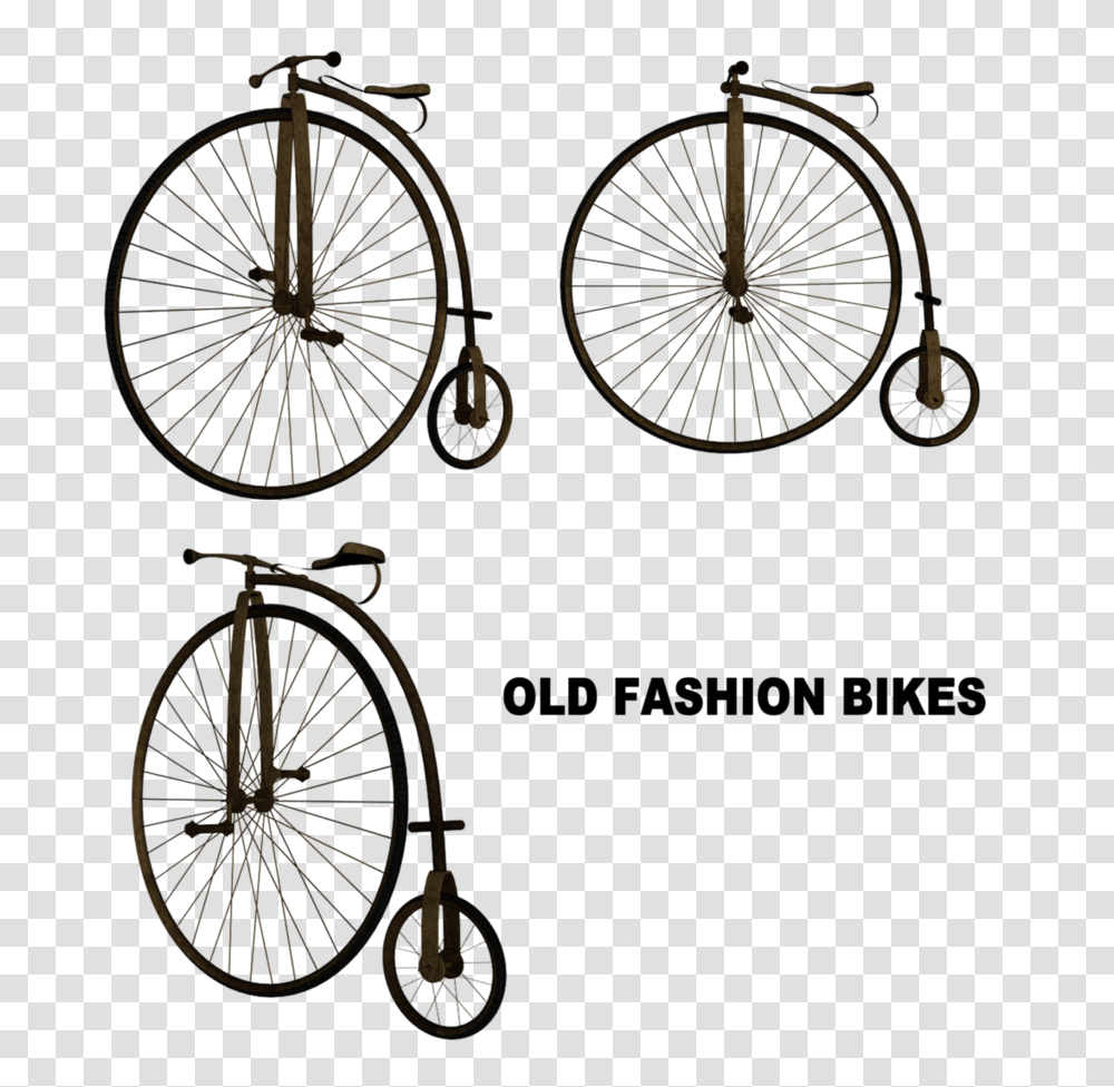 Vintage Bike Set, Spoke, Machine, Wheel, Chair Transparent Png