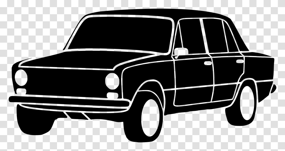 Vintage Black And White Car Icons Black And White Car, Gray, World Of Warcraft Transparent Png