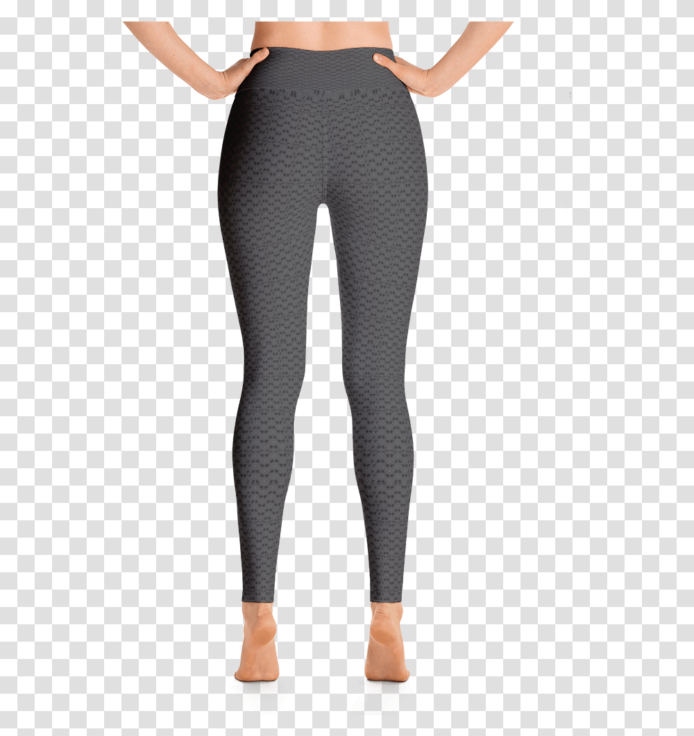 Vintage Black Lace Pattern Leggings Leggings, Pants, Apparel, Person Transparent Png