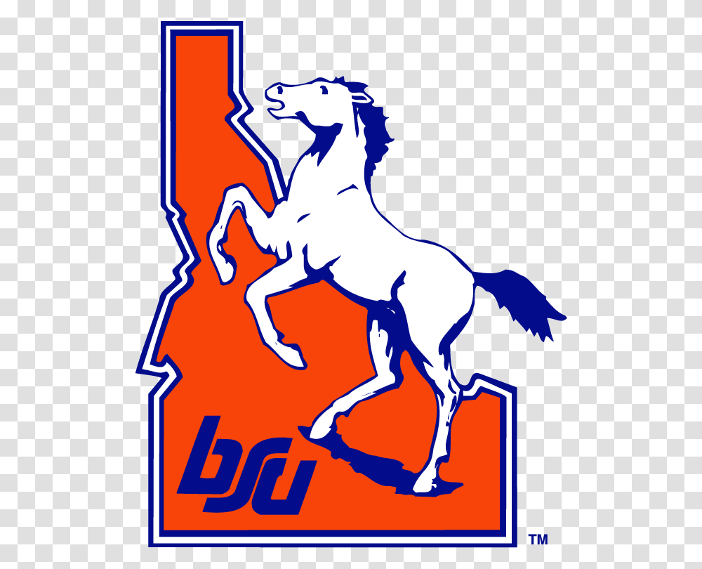 Vintage Boise State Hat, Horse, Mammal, Animal, Outdoors Transparent Png