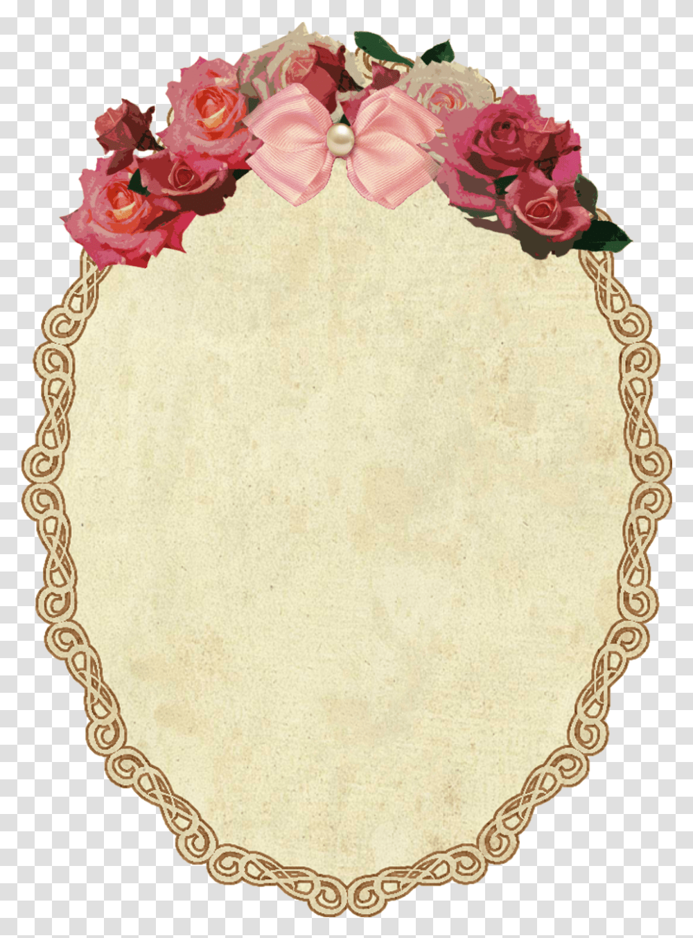 Vintage Border Death Photo Flower Frames, Floral Design, Pattern, Graphics, Art Transparent Png