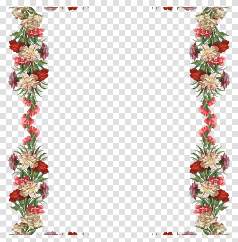 Vintage Borders Flower Border Design, Floral Design, Pattern Transparent Png
