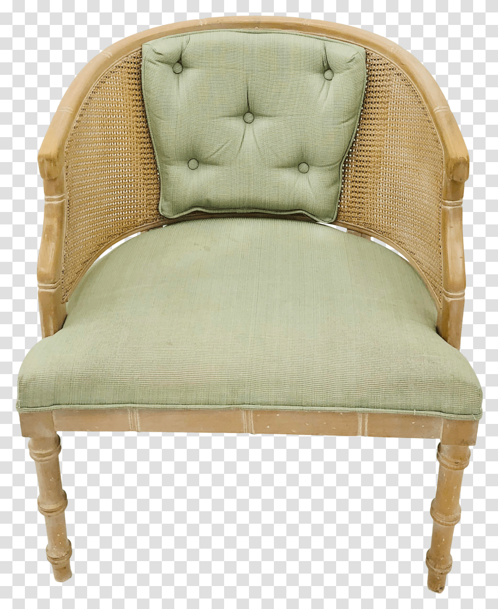 Vintage Cane Side Chair With Faux Bamboo Frame Chair Transparent Png