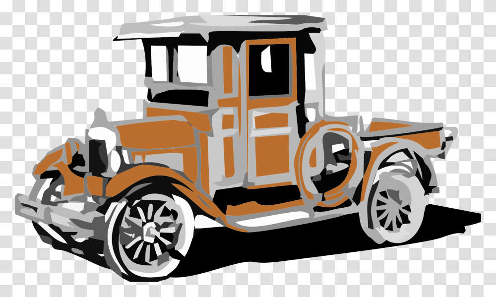 Vintage Car Ford Model T Drawing Ford Model T Drawing, Antique Car, Vehicle, Transportation, Fire Truck Transparent Png