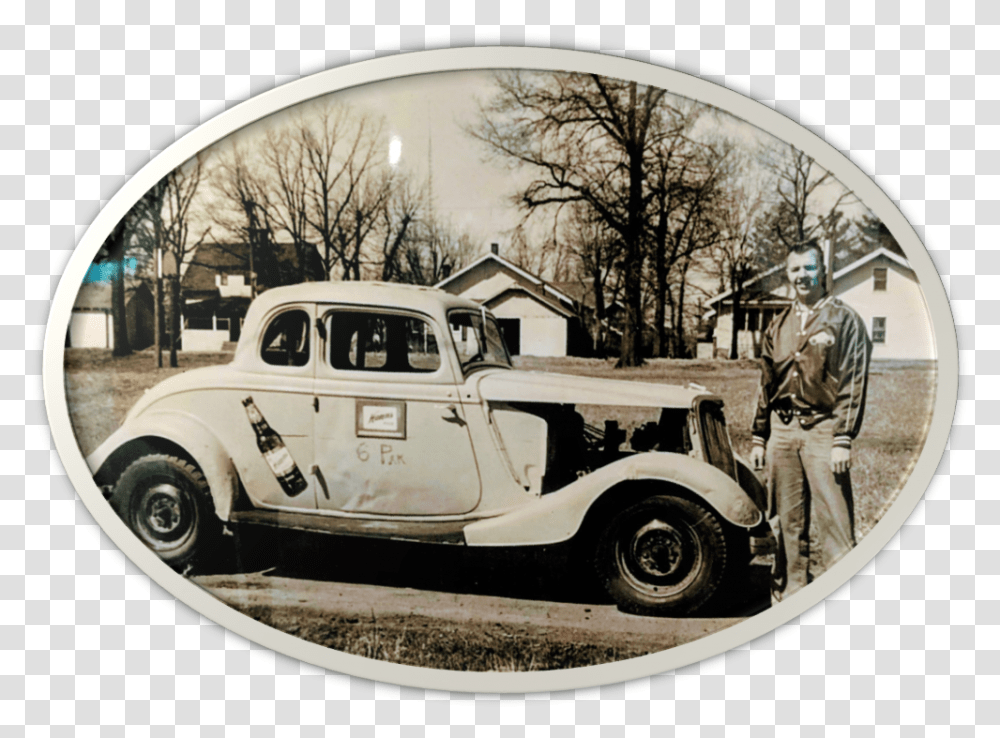 Vintage Car, Person, Vehicle, Transportation, Fisheye Transparent Png