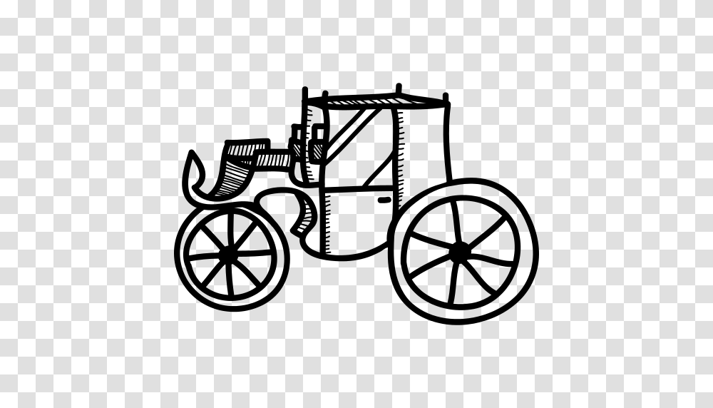 Vintage Carriage Icon, Gray, World Of Warcraft Transparent Png