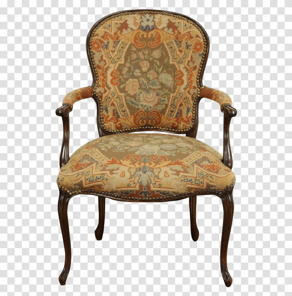 Vintage Chair Background, Furniture, Armchair Transparent Png