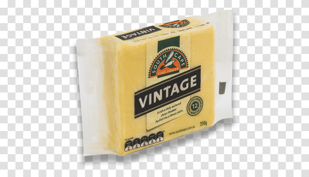 Vintage Cheddar, Butter, Food, Box Transparent Png