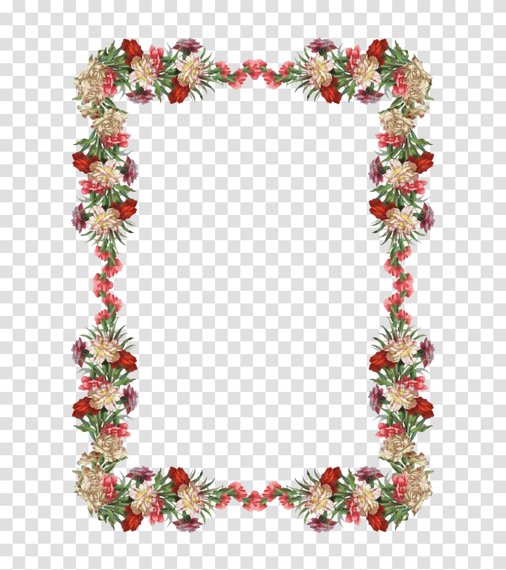 Vintage Christmas Frame 1 Image Border Flower Design, Plant, Blossom, Flower Arrangement, Wreath Transparent Png