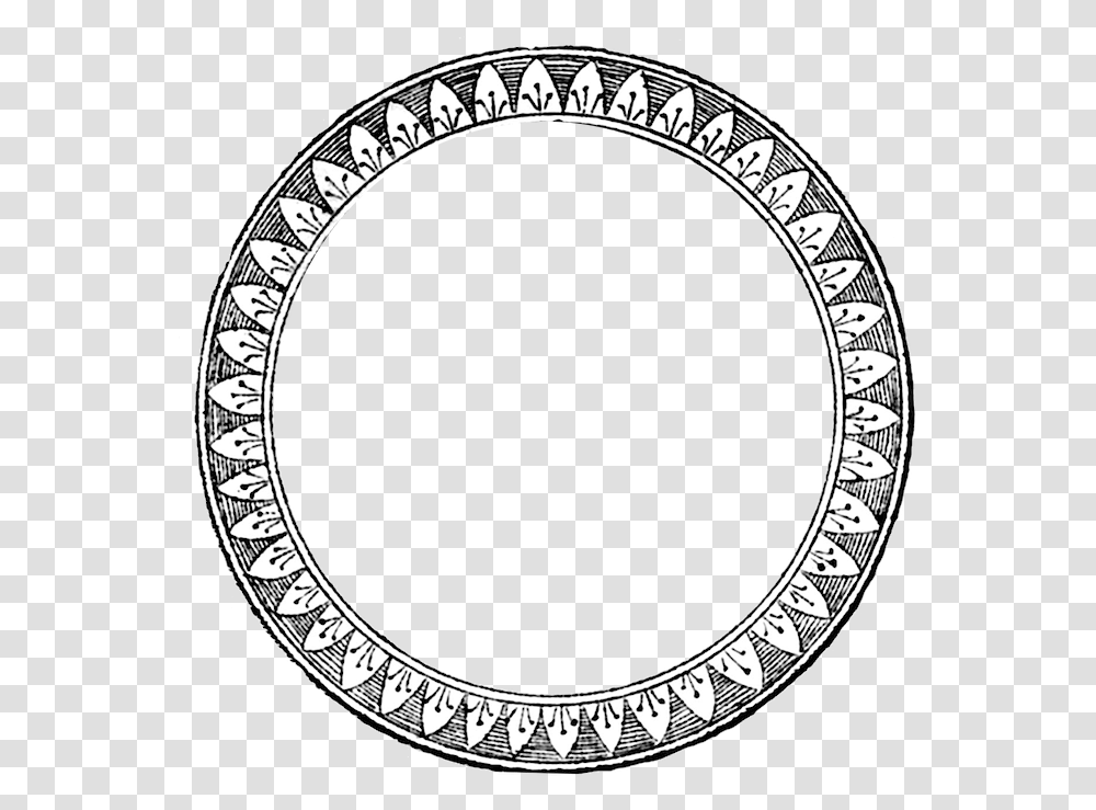 Vintage Circle Free, Oval, Rug Transparent Png