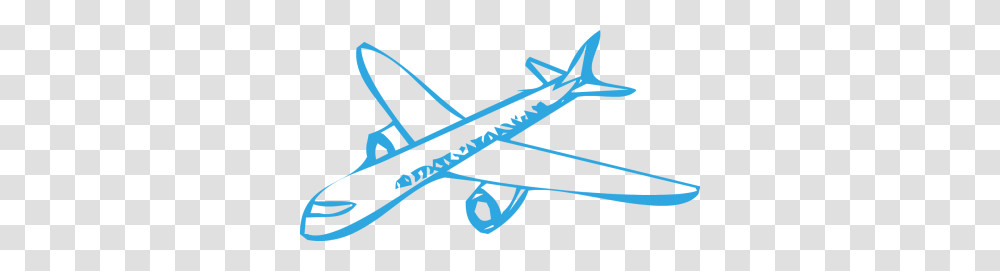 Vintage Clip Art, Airliner, Airplane, Aircraft, Vehicle Transparent Png