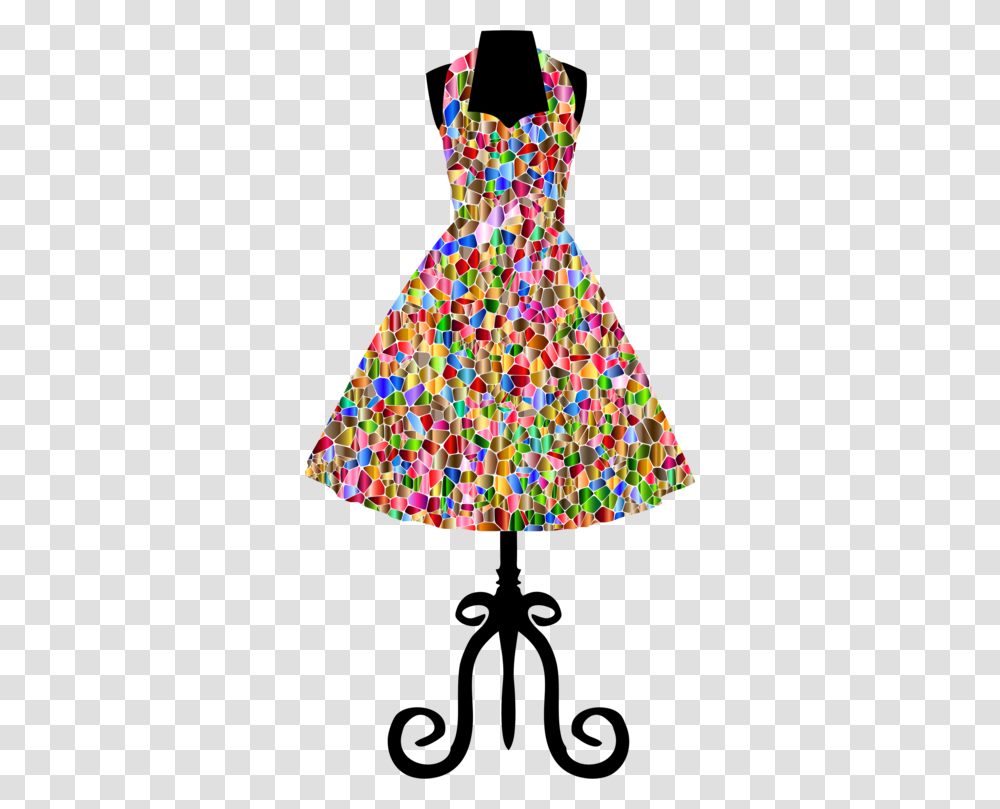 Vintage Clothing Dress Retro Style, Apparel, Party Hat, Triangle, Paper Transparent Png