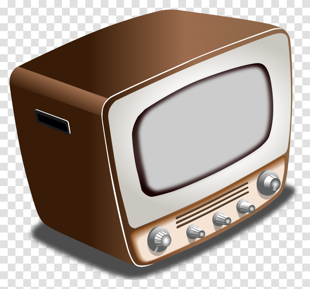 Vintage Crt Television 1950s Television, Monitor, Screen, Electronics, Display Transparent Png