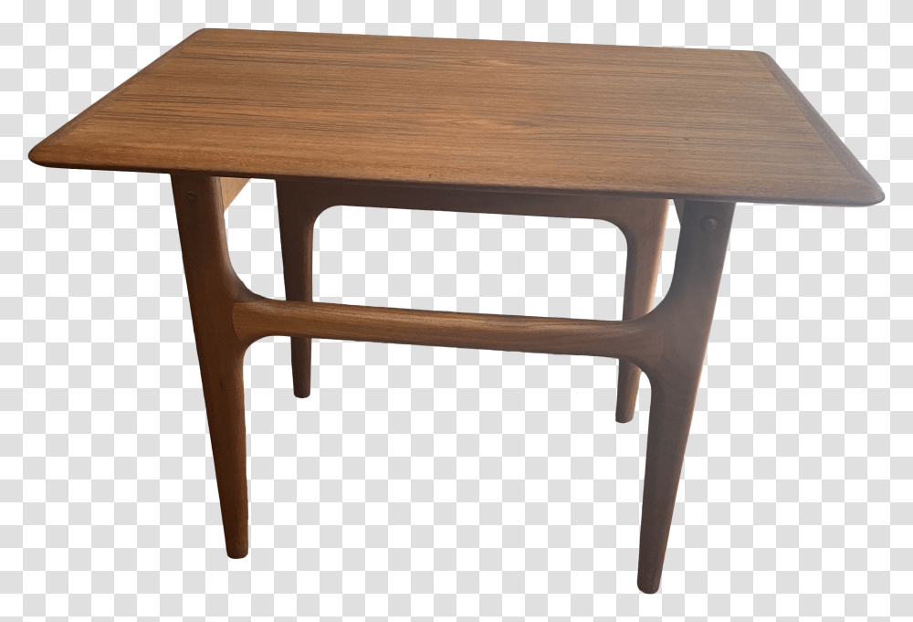Vintage Danish Trioh Teak Side Table Solid, Furniture, Coffee Table, Chair, Tabletop Transparent Png