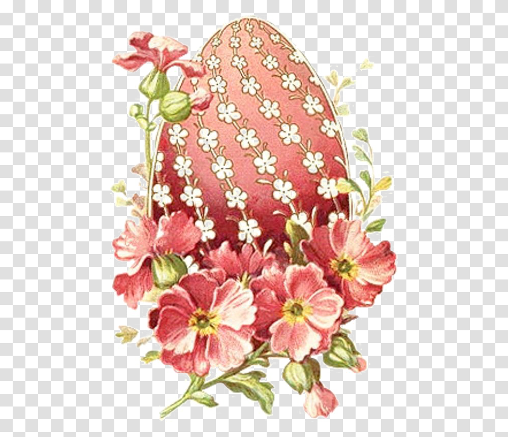 Vintage Easter Image, Easter Egg, Food, Pattern Transparent Png