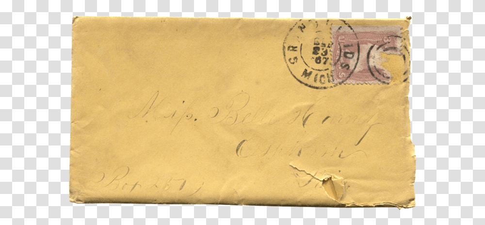 Vintage Envelope, Postage Stamp, Mail, Postcard Transparent Png