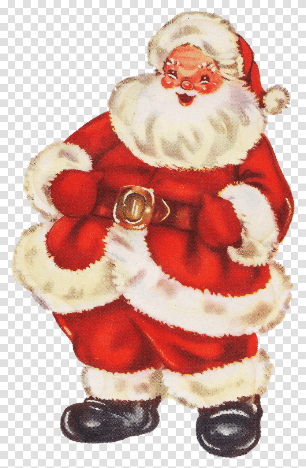 Vintage Father Christmas Clipart, Snowman, Winter, Outdoors, Nature Transparent Png