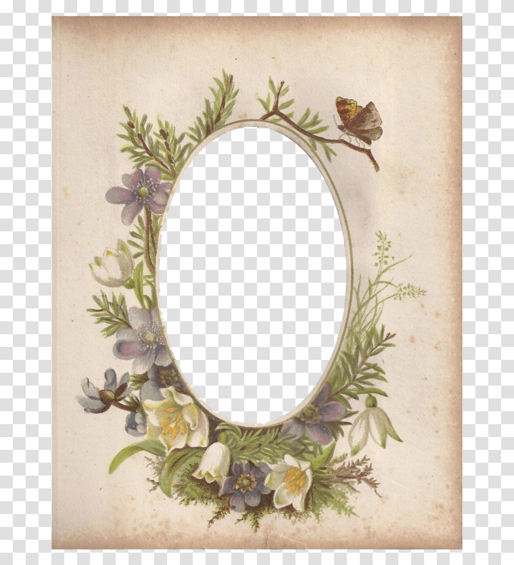 Vintage Floral Frame Photos Victorian Vintage Oval Frame, Painting, Floral Design, Pattern Transparent Png