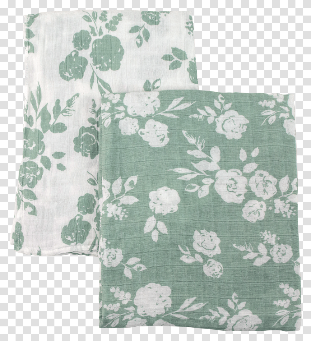 Vintage Floral Modern Floral Swaddle Blanket Set Patchwork Transparent Png