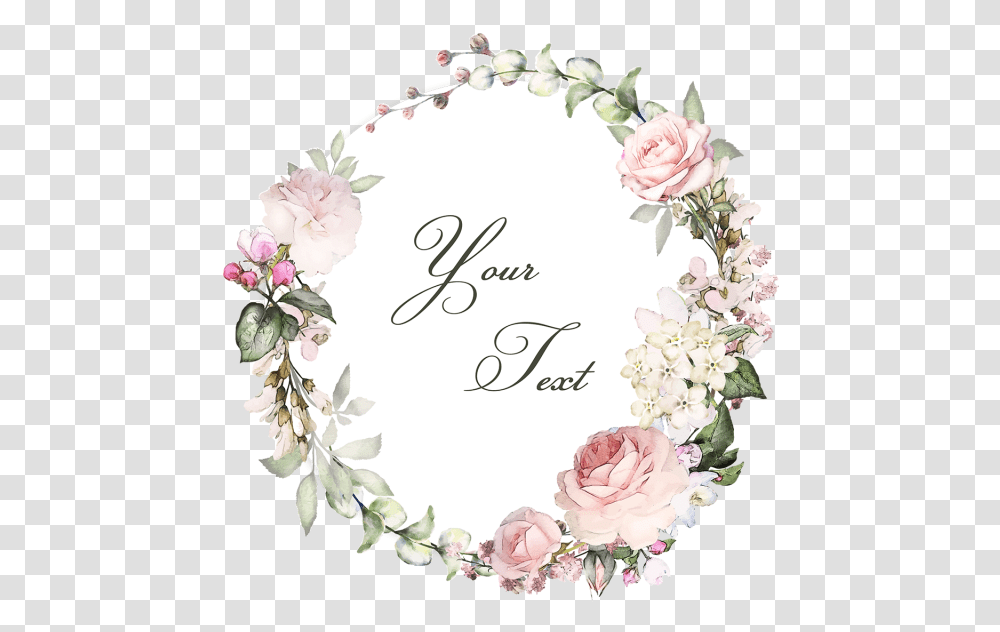 Vintage Floral Wreaths With Typography Highlights Cover For Instagram Flower, Plant, Birthday Cake, Dessert, Food Transparent Png