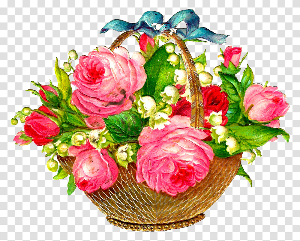Vintage Flowers Flower Floral Retro Art Blossom Spring, Plant, Flower Bouquet, Flower Arrangement, Rose Transparent Png