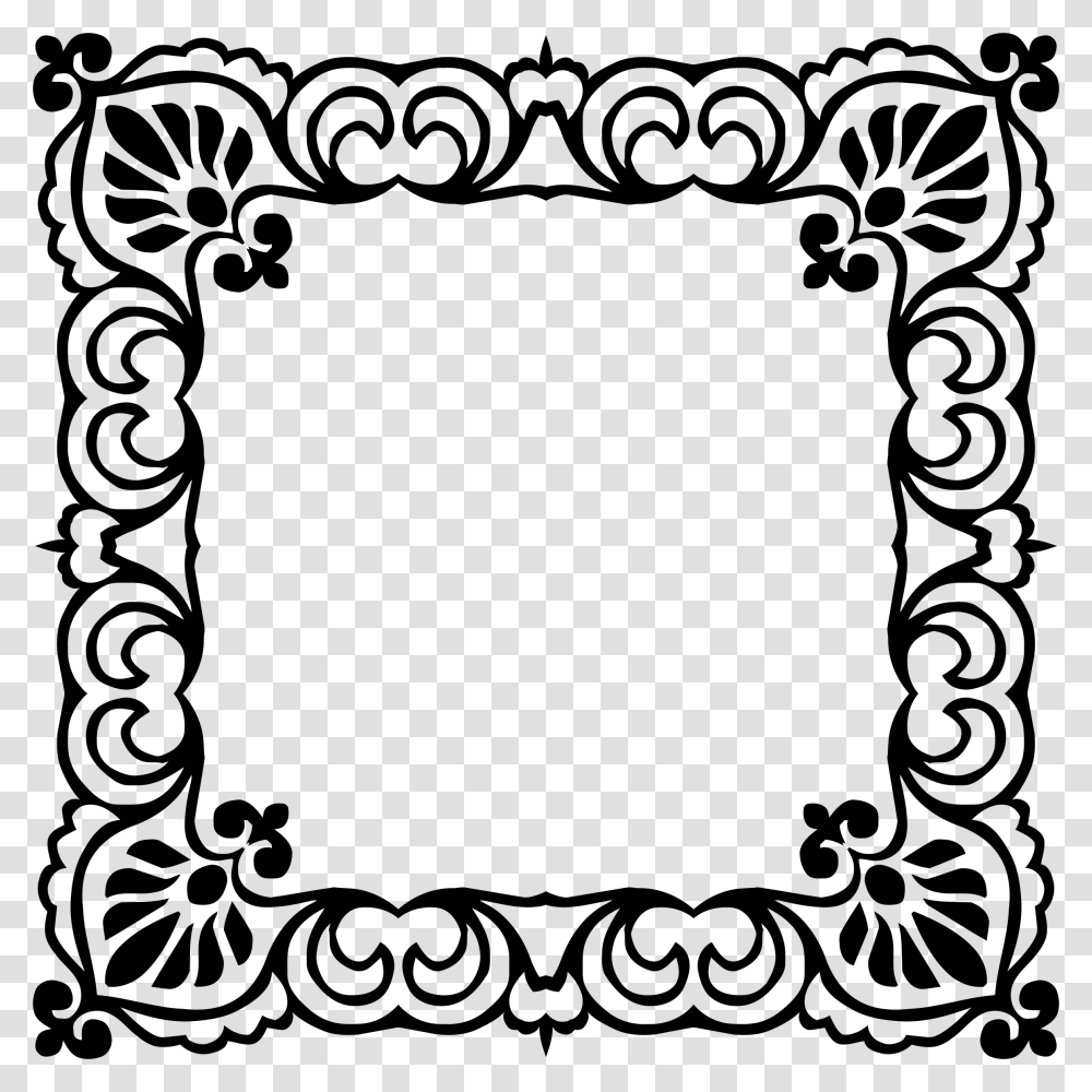 Vintage Frame Extended Icons, Outdoors, Nature Transparent Png