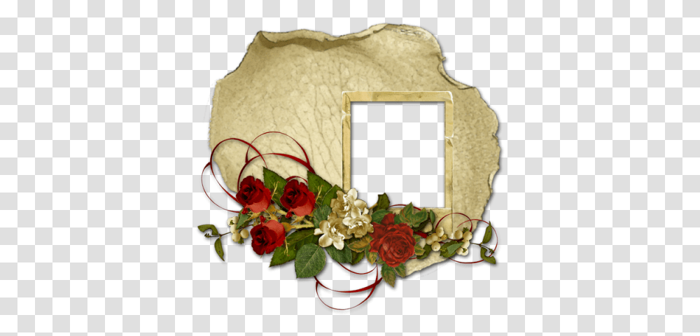 Vintage Frame With Flowers Clipart Gif De Bom Dia Feliz, Graphics, Floral Design, Pattern, Rose Transparent Png
