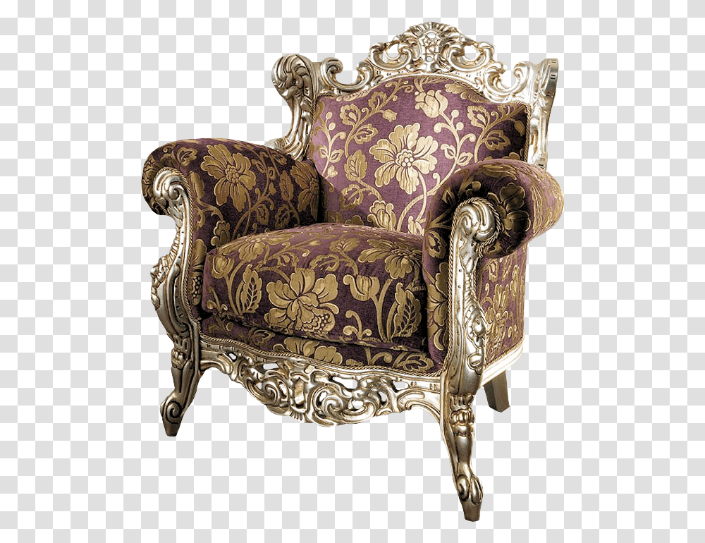 Vintage Furniture, Chair, Armchair Transparent Png