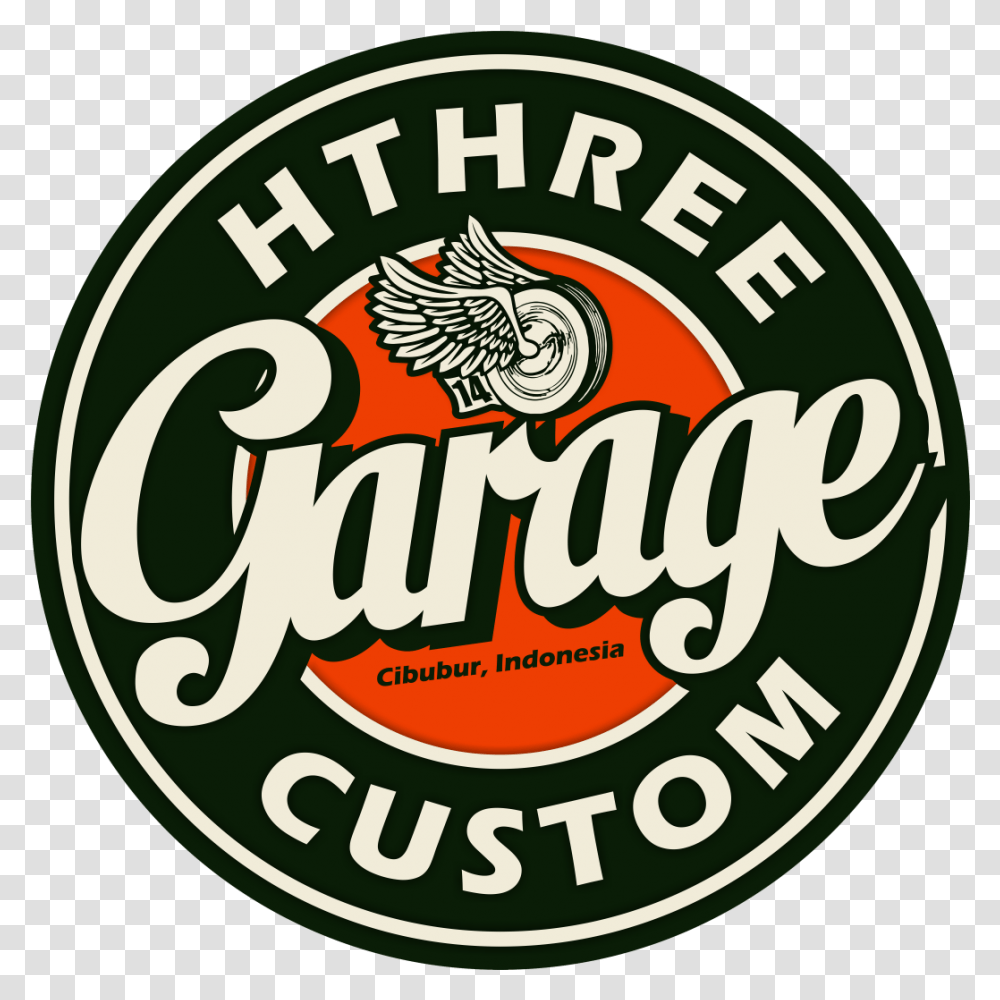 Vintage Garage Pop Socket Style Square Garage Custom Car Logo, Symbol, Trademark, Label, Text Transparent Png