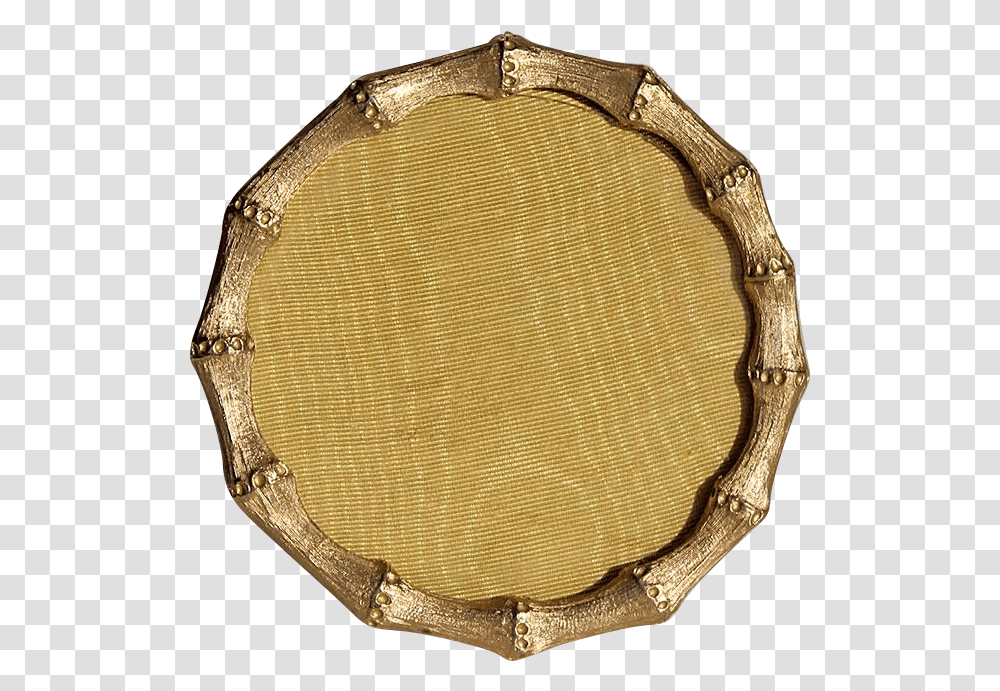 Vintage Gilt Metal Faux Bamboo Round Picture Frame Vintage Gold Bamboo Picture Frame, Purse, Handbag, Accessories, Pattern Transparent Png