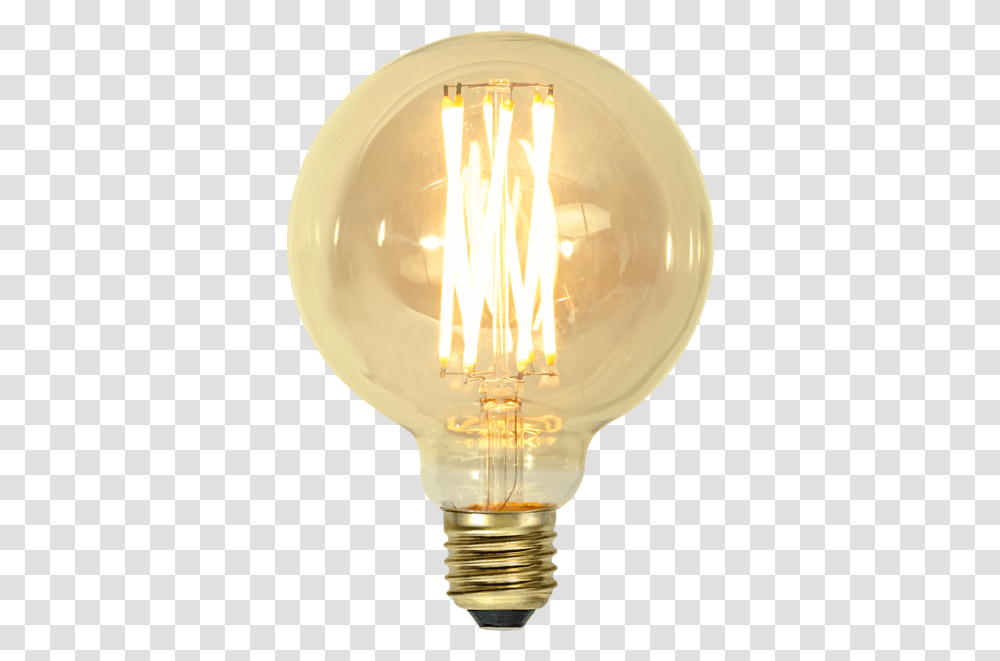 Vintage Gold 95mm Led 37w Light Bulb Vintage, Lamp, Lightbulb, Lighting Transparent Png