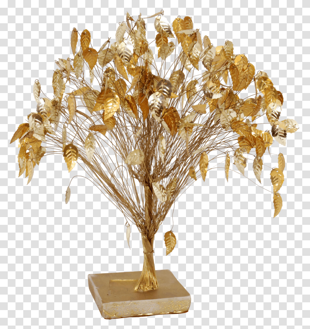 Vintage Gold Leaf Dream Tree Sculpture Dream Tree Golden Leaf Transparent Png