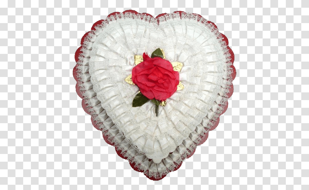Vintage Heart Shaped Candy Box Vintage Laced Hearts Portable Network Graphics, Plant, Flower, Blossom, Flower Bouquet Transparent Png