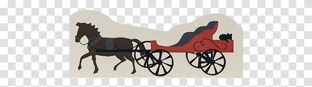 Vintage Horse Amp Carriage From Accessories Handcrafted Carriage, Outdoors, Mammal, Animal, Nature Transparent Png