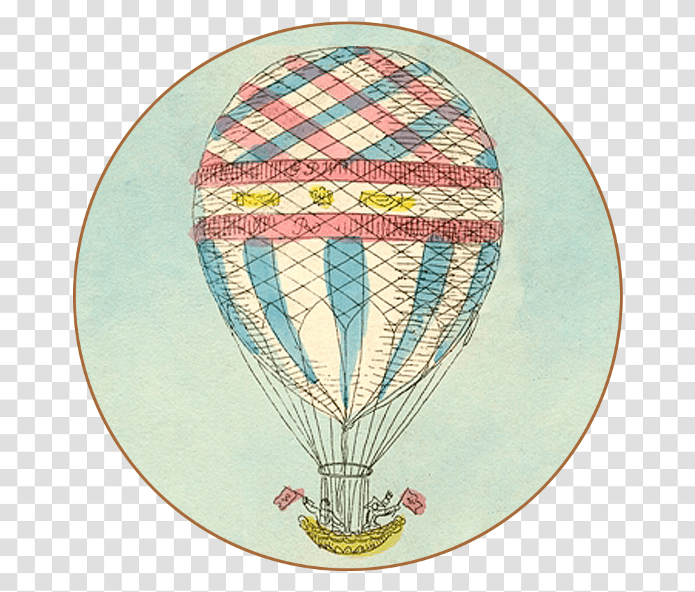 Vintage Hot Air Balloon Clipart Hot Air Balloon, Lamp, Aircraft, Vehicle, Transportation Transparent Png