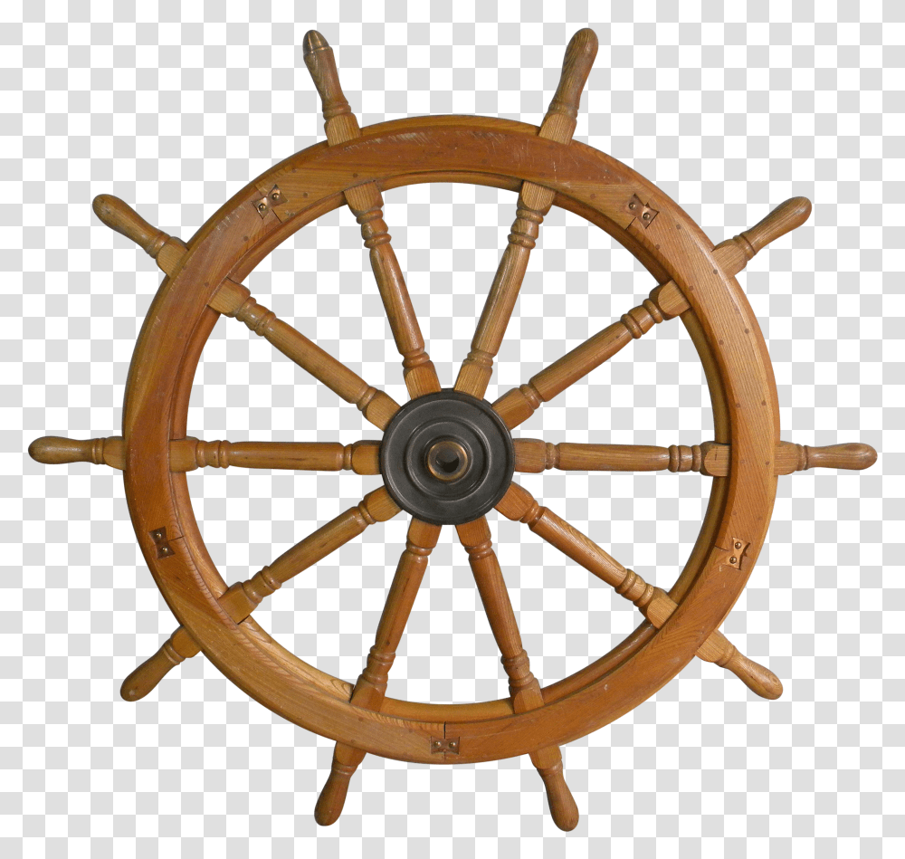 Vintage Huge Ship Wheel Clipart Download Pirate Ship Wheel Vector Transparent Png