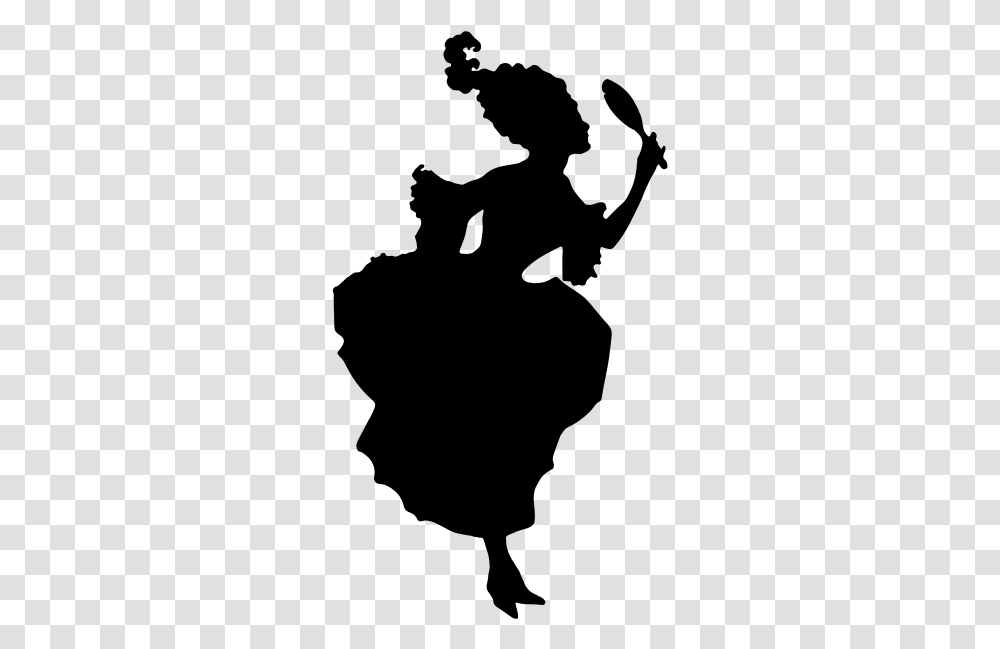 Vintage Lady Silhouette Art 18th Century Silhouette, Gray, World Of Warcraft Transparent Png