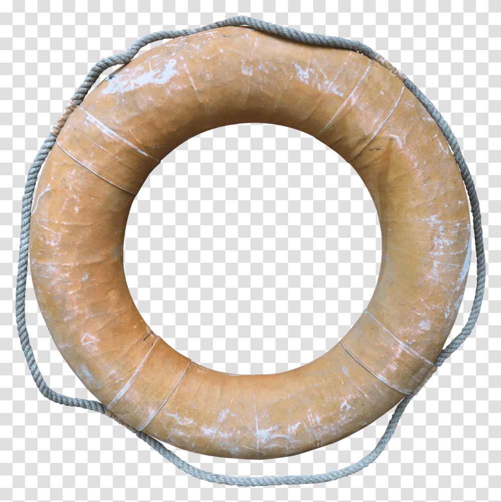 Vintage Life Preserver Ring Buoy Circle Transparent Png