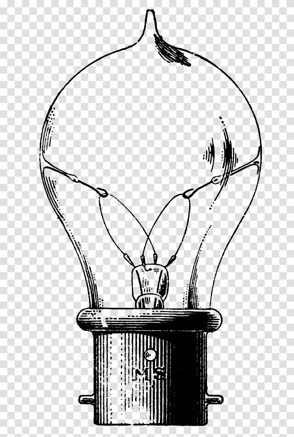 Vintage Light Bulb Clipart, Necklace, Jewelry, Accessories, Accessory Transparent Png