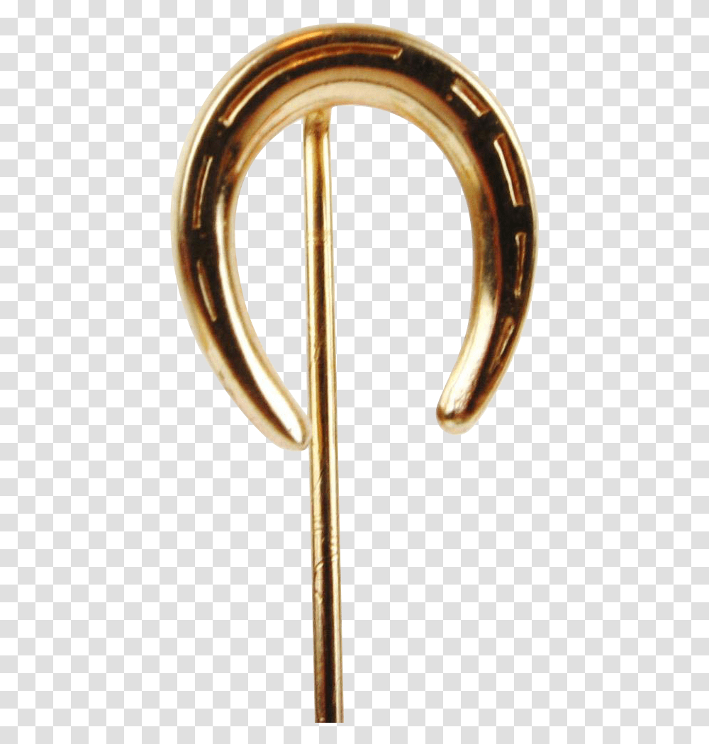 Vintage Lucky Horseshoe Stick Pin 14k Gold From Vintage, Handle, Weapon, Weaponry, Jug Transparent Png