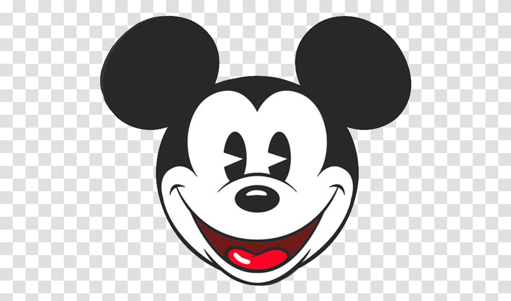 Vintage Mickey Mouse Clipart Old Mickey Mouse Face, Stencil, Label Transparent Png